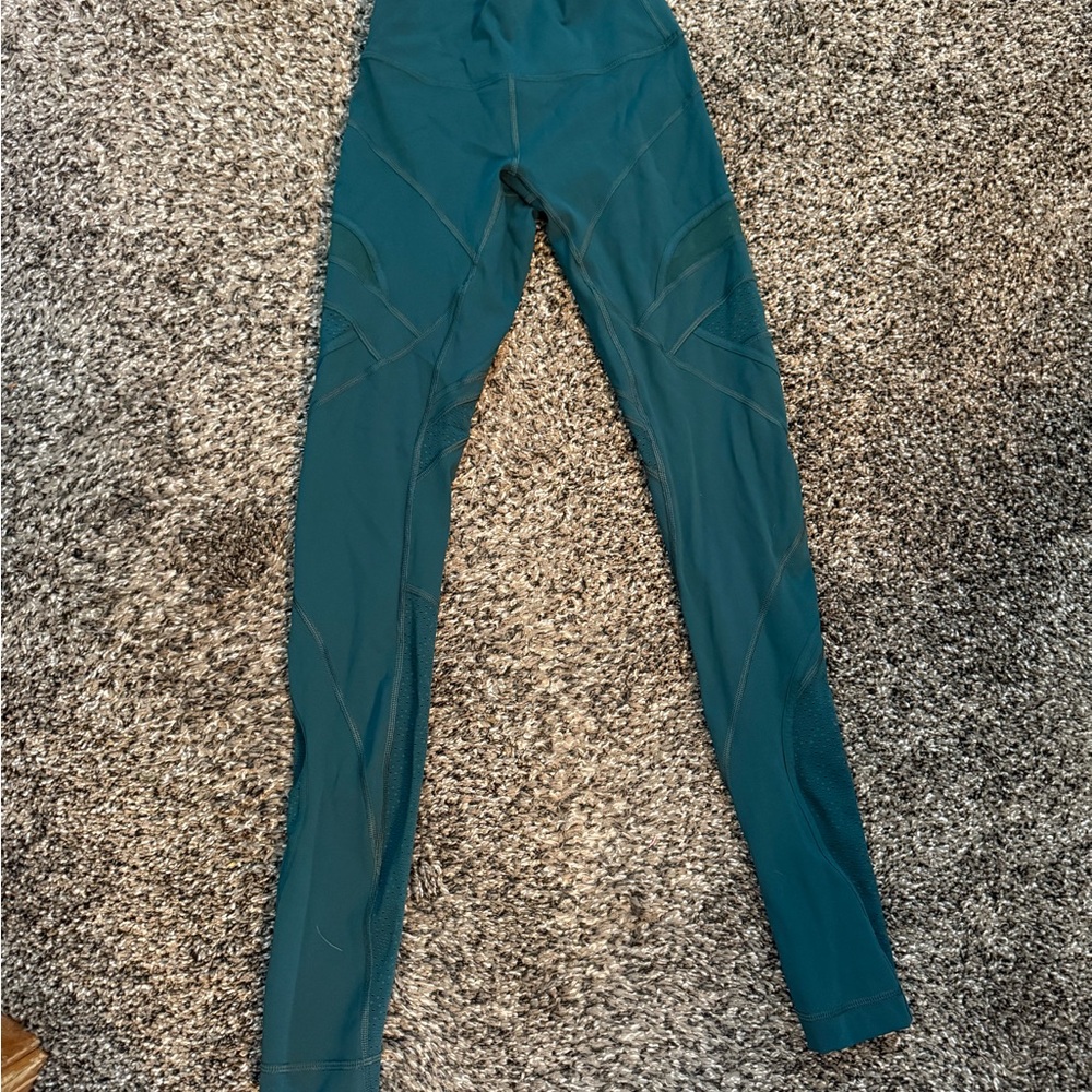 Lululemon Athletica Teal Leggings